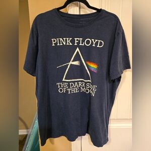 Pink Floyd 50th Anniversary Blue Tee Sz XL